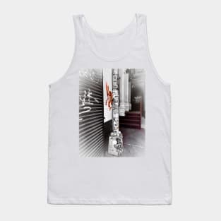 Stickers Graffiti Street Art NYC SoHo Tank Top